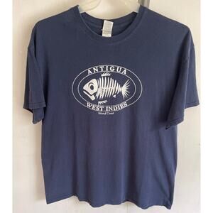 Unisex XL Tshirt Antigua West Indies Bonefish design